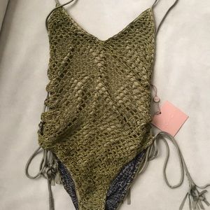 Acacia Florence Crochet Full Piece in Cherimoya